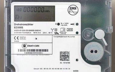 Elektronischer Haushaltszähler - Moderne Messeinrichtung nach Messstellenbetriebsgesetz/EMH