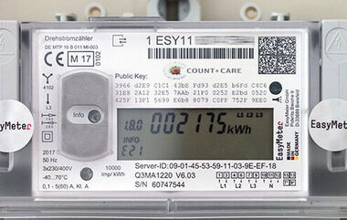 Elektronischer Bezugs- und Lieferungszähler - Moderne Messeinrichtung nach Messstellenbetriebsgesetz/Easy Meter