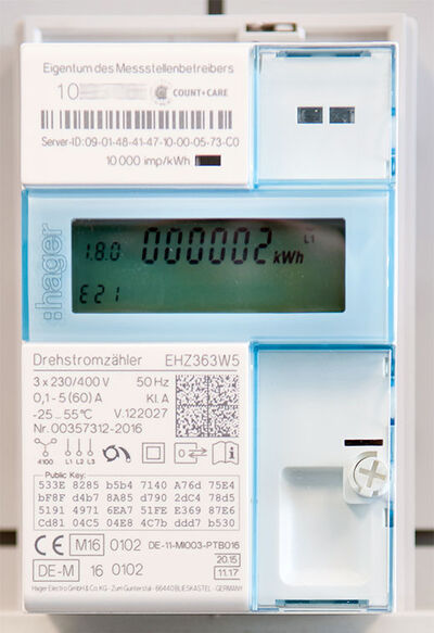 Elektronische Haushaltszähler (EHZ)